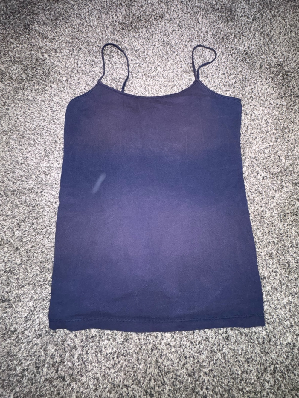 No Boundaries Navy Blue Spaghetti Strap Tank Top